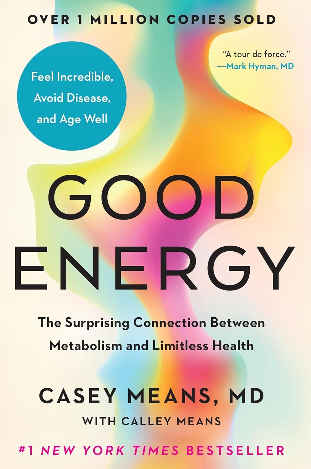 Good Energy by Casey Means hardcover book cover